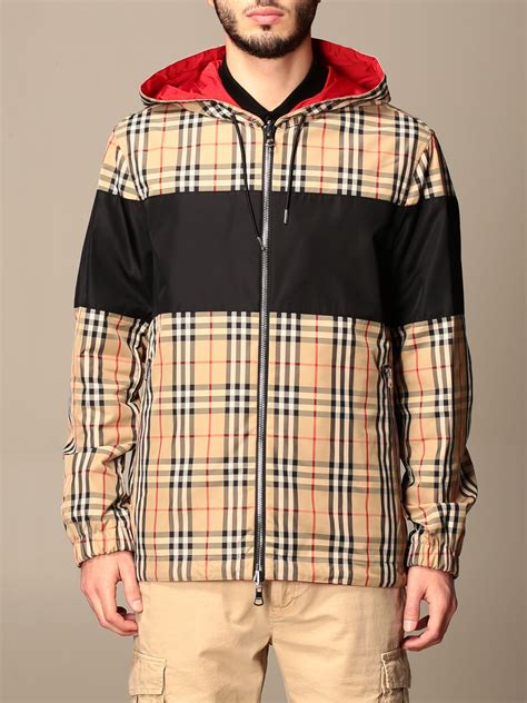 chamarra de piel burberry de hombre|burberry chaquetas acolchadas.